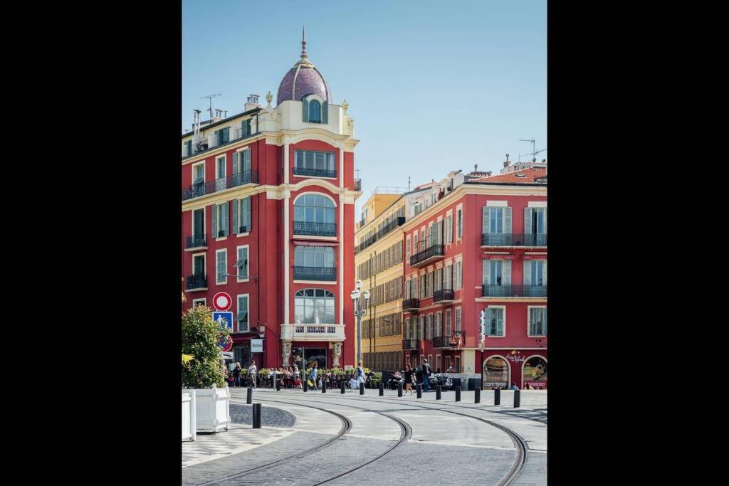 Appartement 2 Chambres Refait A Neuf, Climatise, A 2 Min De La Mer Nice Exterior photo